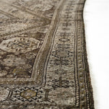 District Loom 1920s Antique Persian Shiraz Scatter Rug 5'6" x 9'3"