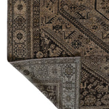 District Loom 1920s Antique Persian Shiraz Scatter Rug 5'6" x 9'3"