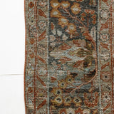 District Loom 1920s Antique Persian Mahal Area Rug 8'8" x 11'5"