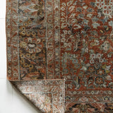 District Loom 1920s Antique Persian Mahal Area Rug 8'8" x 11'5"