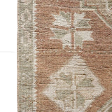 District Loom 1960s Vintage Turkish Kars Runner Rug 3'9" x 16'9"