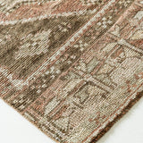 District Loom 1960s Vintage Turkish Kars Runner Rug 3'9" x 16'9"