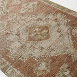 District Loom 1960s Vintage Turkish Kars Runner Rug 3'9" x 16'9"