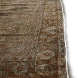 District Loom 1900s Antique Persian Lilihan Scatter Rug 3'11" x 6'5"