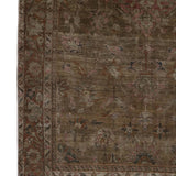 District Loom 1900s Antique Persian Lilihan Scatter Rug 3'11" x 6'5"