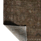 District Loom 1900s Antique Persian Lilihan Scatter Rug 3'11" x 6'5"