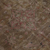 District Loom 1900s Antique Persian Lilihan Scatter Rug 3'11" x 6'5"
