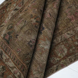 District Loom 1900s Antique Persian Lilihan Scatter Rug 3'11" x 6'5"