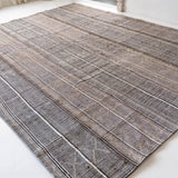 District Loom 1960s Vintage Turkish Kilim Area Rug 9'2" x 11'10"