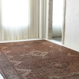 District Loom 1910s Antique Persian Shiraz Area Rug 10'11" x 16'8"