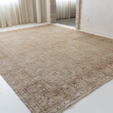 District Loom 1920s Antique Persian Tabriz Area Rug 9'5" x 12'9"
