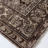 District Loom 1940s Vintage Persian Malayer Wide Runner Rug 5'4" x 11'8"