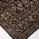 District Loom 1940s Vintage Persian Malayer Wide Runner Rug 5'4" x 11'8"
