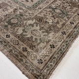 District Loom 1920s Antique Persian Mahal Area Rug 9'9" x 12'6"