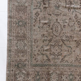 District Loom 1920s Antique Persian Mahal Area Rug 9'9" x 12'6"