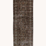District Loom 1930s Vintage Persian Malayer Runner Rug 2'11" x 9'8"