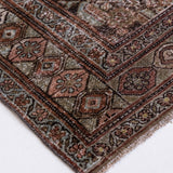 District Loom 1930s Vintage Persian Malayer Runner Rug 2'11" x 9'8"