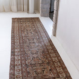 District Loom 1930s Vintage Persian Malayer Runner Rug 2'11" x 9'8"